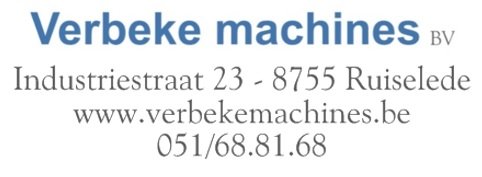 Verbeke machines Ruiselede